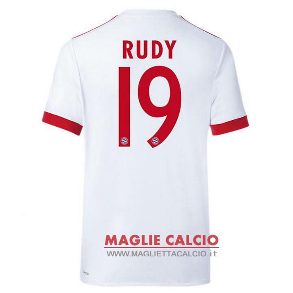 nuova maglietta bayern munich 2017-2018 rudy 19 terza